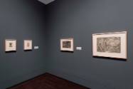 Installation view of "Dancing with Death," Blanton Museum of Art, The University of Texas at Au…