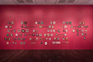 "Genealogy of the Supermarket" in "Nina Katchadourian: Curiouser," Blanton Museum of Art, The U…