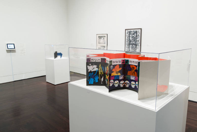 Installation view of "All the Signs are (T)Here: Social Iconography in Mexican and Chicano Art …