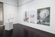 Installation view of "Paper and Performance: The Bent Page," Blanton Museum of Art, The Univers…