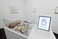 Installation view of "Paper and Performance: The Bent Page," Blanton Museum of Art, The Univers…