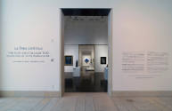 Installation view of "La línea continua: The Judy and Charles Tate Collection of Latin American…