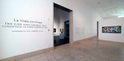 Installation view of "La línea continua: The Judy and Charles Tate Collection of Latin American…