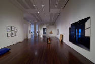 Installation view of "Lifelike," Blanton Museum of Art, The University of Texas at Austin, June…