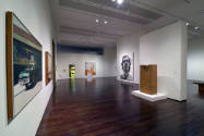 Installation view of "Lifelike," Blanton Museum of Art, The University of Texas at Austin, June…