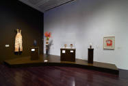 Installation view of "Through the Eyes of Texas: Masterworks from Alumni Collections," Blanton …