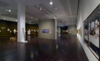 Installation view of "Through the Eyes of Texas: Masterworks from Alumni Collections," Blanton …