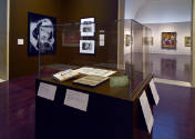 Installation view of "Through the Eyes of Texas: Masterworks from Alumni Collections," Blanton …