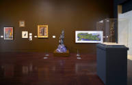 Installation view of "Through the Eyes of Texas: Masterworks from Alumni Collections," Blanton …