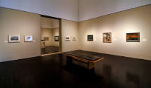Installation view of "Go West! Representations of the American Frontier" at the Blanton Museum …