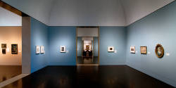 Installation view of "Storied Past: Four Centuries of French Drawings from the Blanton Museum o…