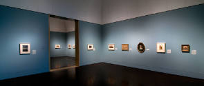 Installation view of "Storied Past: Four Centuries of French Drawings from the Blanton Museum o…