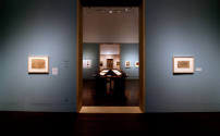 Installation view of "Storied Past: Four Centuries of French Drawings from the Blanton Museum o…