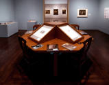 Installation view of "Storied Past: Four Centuries of French Drawings from the Blanton Museum o…