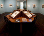 Installation view of "Storied Past: Four Centuries of French Drawings from the Blanton Museum o…