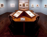 Installation view of "Storied Past: Four Centuries of French Drawings from the Blanton Museum o…