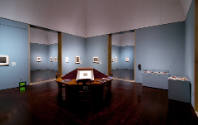 Installation view of "Storied Past: Four Centuries of French Drawings from the Blanton Museum o…