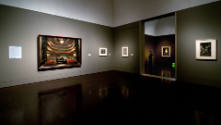 Installation view of "About Face: Portraiture as Subject" at the Blanton Museum of Art, 2011.