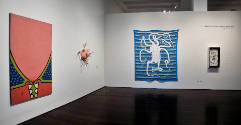 Installation view of the "Recovering Beauty: The 1990s in Buenos Aires" at the Blanton Museum o…