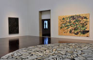 Installation view of the "Robert Wilson: Video Portraits" at the Blanton Museum of Art, 2011.