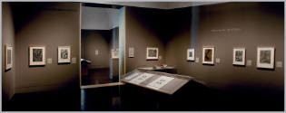 Installation view of the "Reforming the Cult of Saints" at the Blanton Museum of Art, 2011.