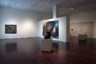 Installation view of the "New Works for the Collection" at the Blanton Museum of Art, 2010.