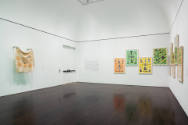 Installation view of "Las Hermanas Iglesias," Blanton Museum of Art, The University of Texas at…