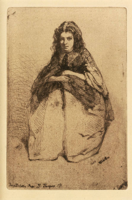 Fumette, from The French Set or Twelve Etchings from Nature