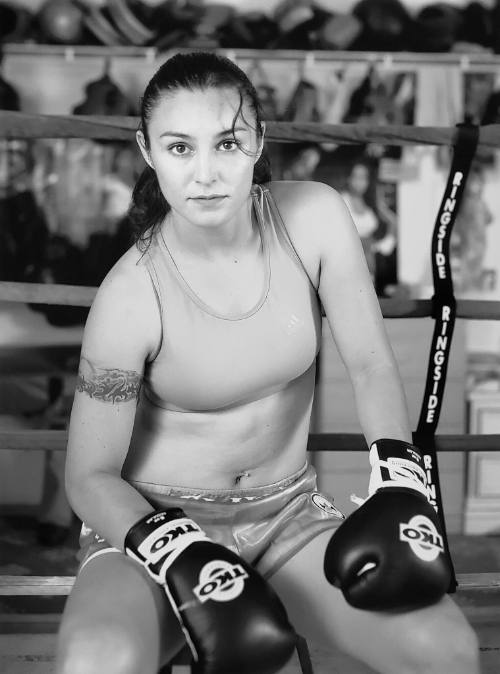 Delilah Montoya, "Jackie Chavez," from the "Women Boxers: The New Warriors Series," 2005/2013, …