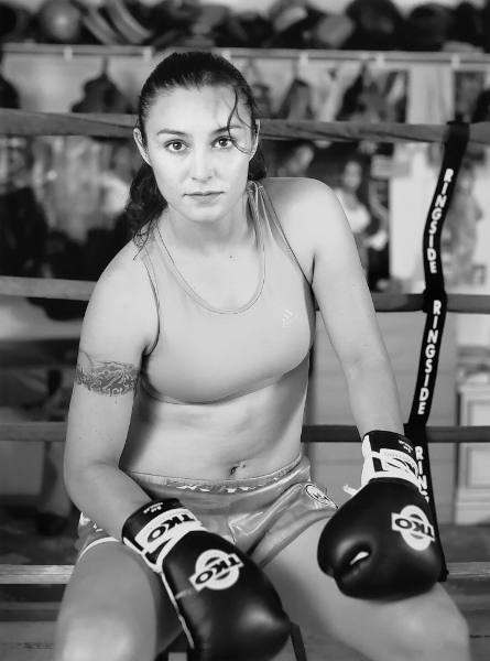 Delilah Montoya, "Jackie Chavez," from the "Women Boxers: The New Warriors Series," 2005/2013, …