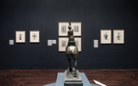 Installation view of Medieval X Modern, Blanton Museum of Art, The University of Texas at Austi…