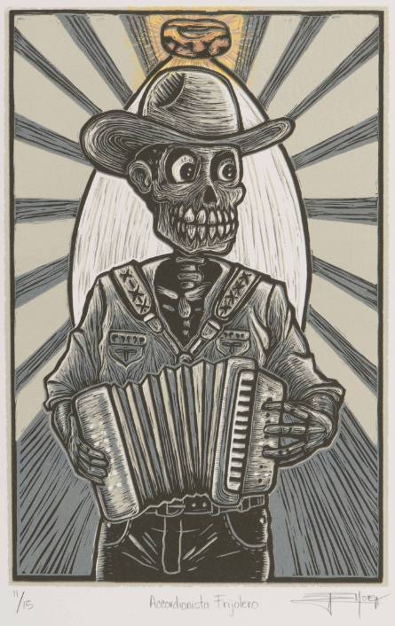 Accordionista Fijolero (Beaner Accordionist)