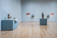 Installation view of "Forces of Nature: Ancient Maya Art from the Los Angeles County Museum of …