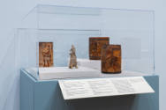 Installation view of "Forces of Nature: Ancient Maya Art from the Los Angeles County Museum of …