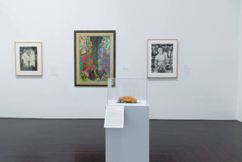 Installation view of "Unbreakable: Feminist Visions from the Gilberto Cárdenas and Dolores Garc…