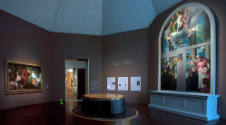 Installation view of "Paolo Veronese: The Petrobelli Altarpiece," Blanton Museum of Art, The Un…