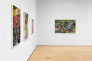 Installation view of "Native America: In Translation", Blanton Museum of Art, The University of…