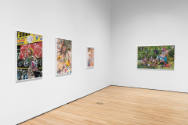 Installation view of "Native America: In Translation", Blanton Museum of Art, The University of…