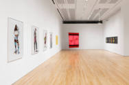 Installation view of "Native America: In Translation", Blanton Museum of Art, The University of…