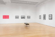 Installation view of "Native America: In Translation", Blanton Museum of Art, The University of…