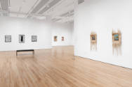 Installation view of "Native America: In Translation", Blanton Museum of Art, The University of…