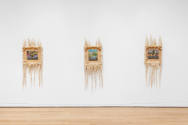 Installation view of "Native America: In Translation", Blanton Museum of Art, The University of…