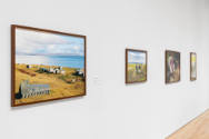 Installation view of "Native America: In Translation", Blanton Museum of Art, The University of…