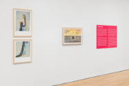 Installation view of "Native America: In Translation", Blanton Museum of Art, The University of…