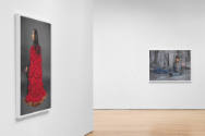 Installation view of "Native America: In Translation", Blanton Museum of Art, The University of…