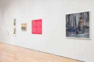 Installation view of "Native America: In Translation", Blanton Museum of Art, The University of…