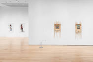 Installation view of "Native America: In Translation", Blanton Museum of Art, The University of…