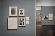 Installation view of "Meet Melecio Galván: The Secret Artist & His Mexican Contemporaries", Bla…