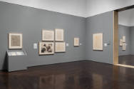 Installation view of "Meet Melecio Galván: The Secret Artist & His Mexican Contemporaries", Bla…