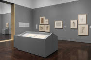 Installation view of "Meet Melecio Galván: The Secret Artist & His Mexican Contemporaries", Bla…